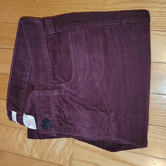 J.Crew Cords Matchstick Burgundy - Picture 14 of 15